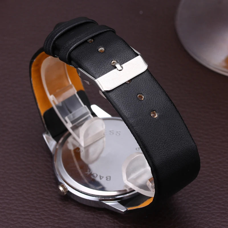 Quartz Watch White Black