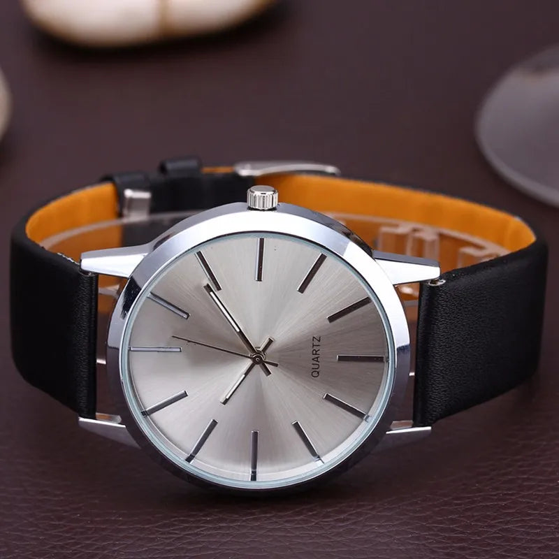 Quartz Watch White Black